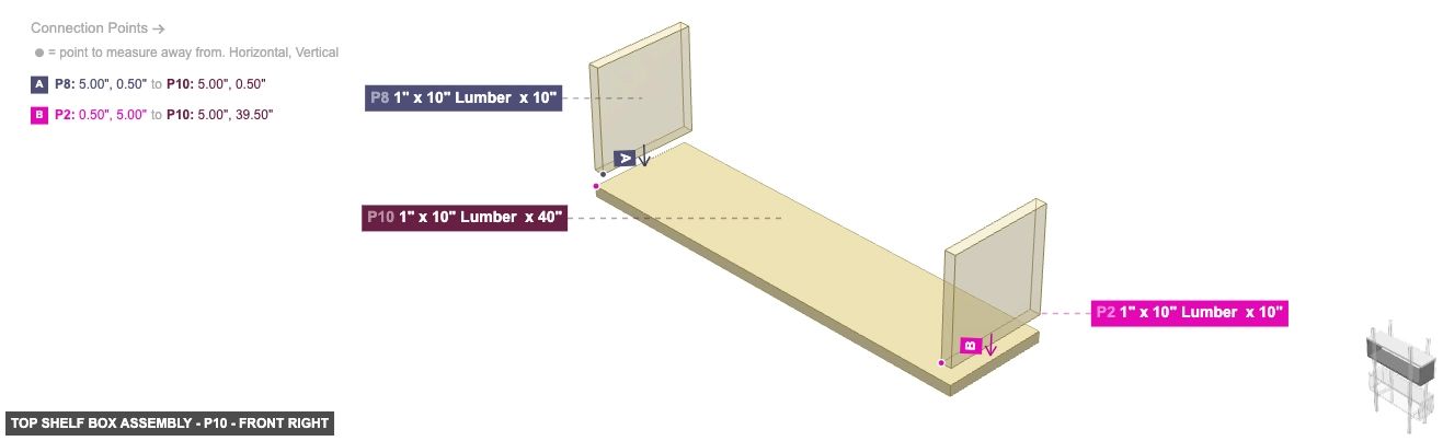 Top Shelf Box Assembly - Part 1