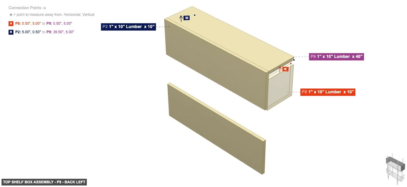Top Shelf Box Assembly - Part 1