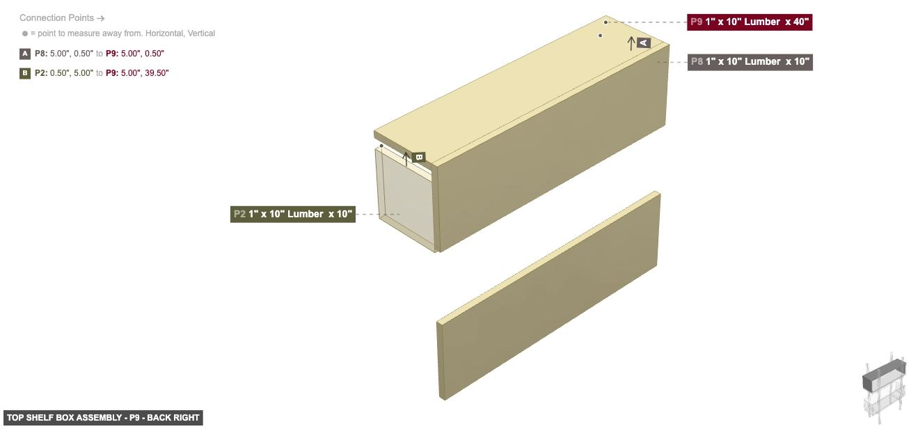 Top Shelf Box Assembly - Part 1