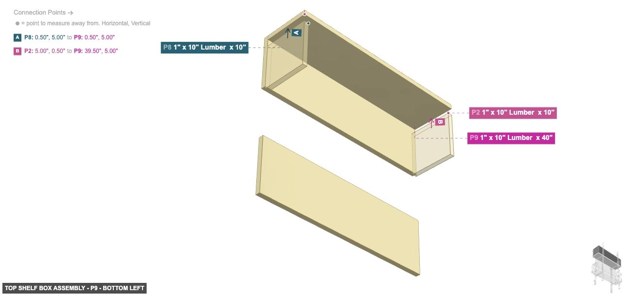 Top Shelf Box Assembly - Part 1