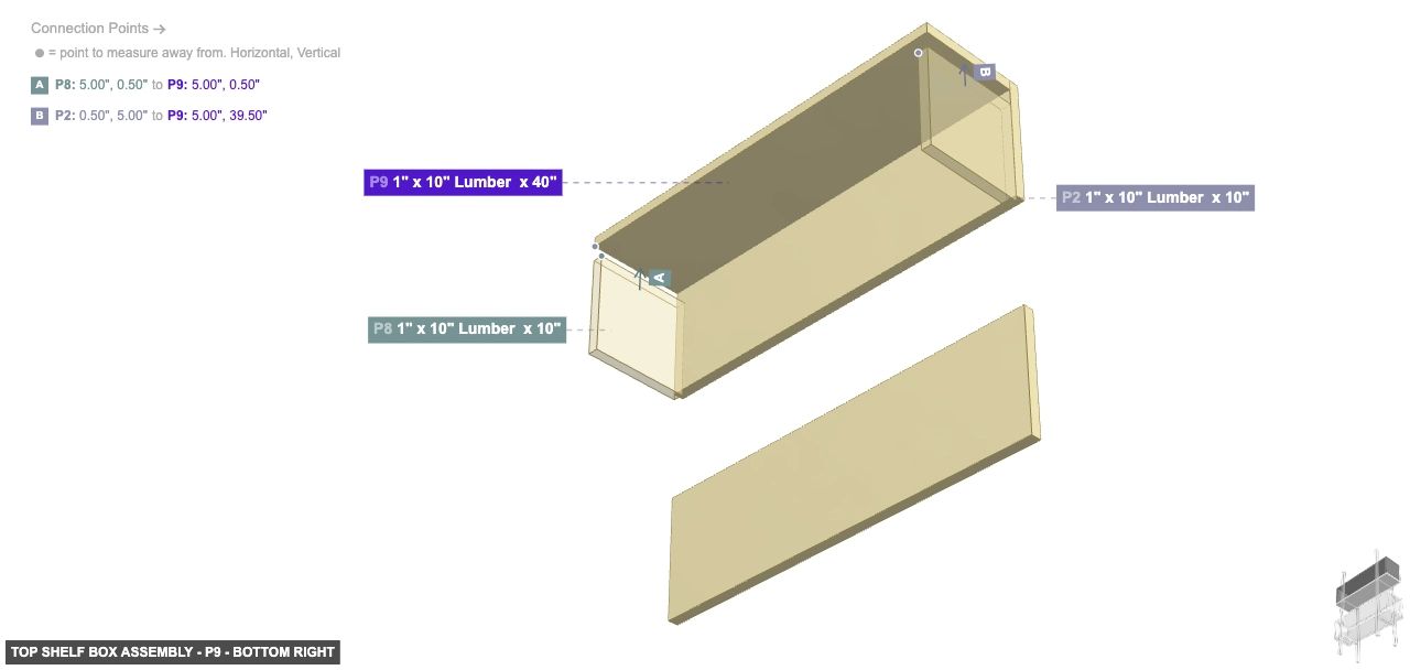 Top Shelf Box Assembly - Part 1