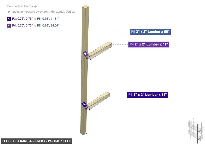 Left Side Frame Assembly - Part 2