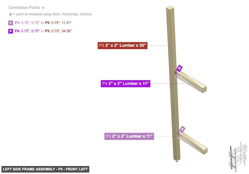 Left Side Frame Assembly - Part 2
