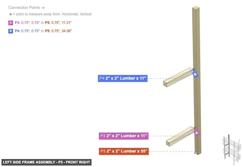Left Side Frame Assembly - Part 2