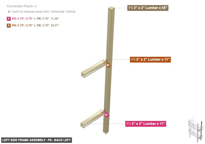 Left Side Frame Assembly - Part 2
