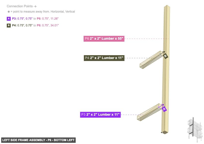 Left Side Frame Assembly - Part 2