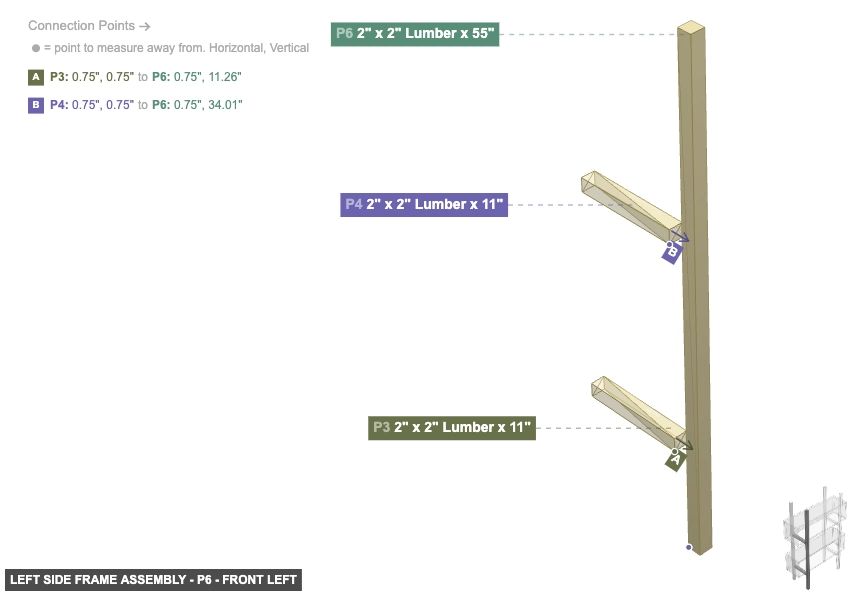 Left Side Frame Assembly - Part 2