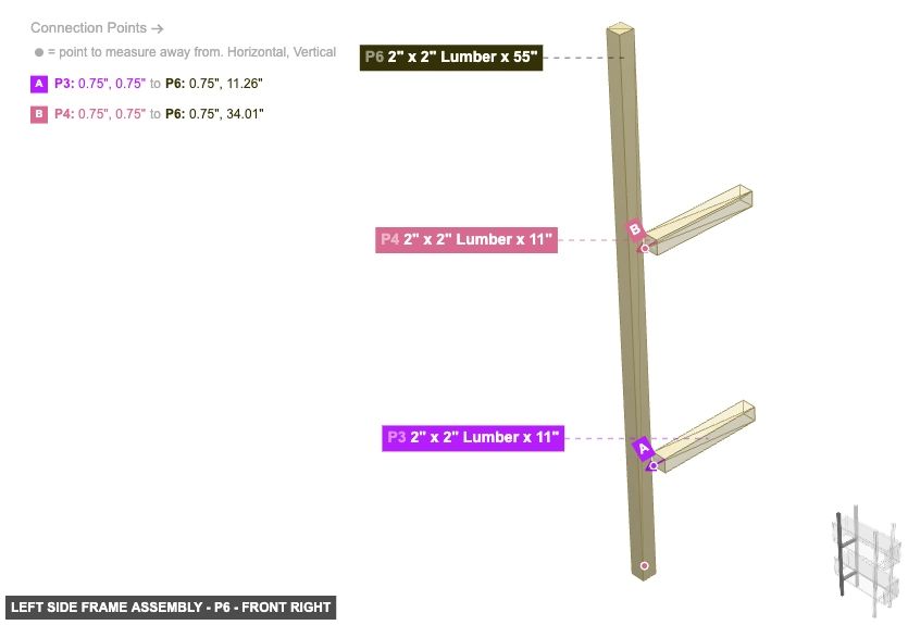 Left Side Frame Assembly - Part 2