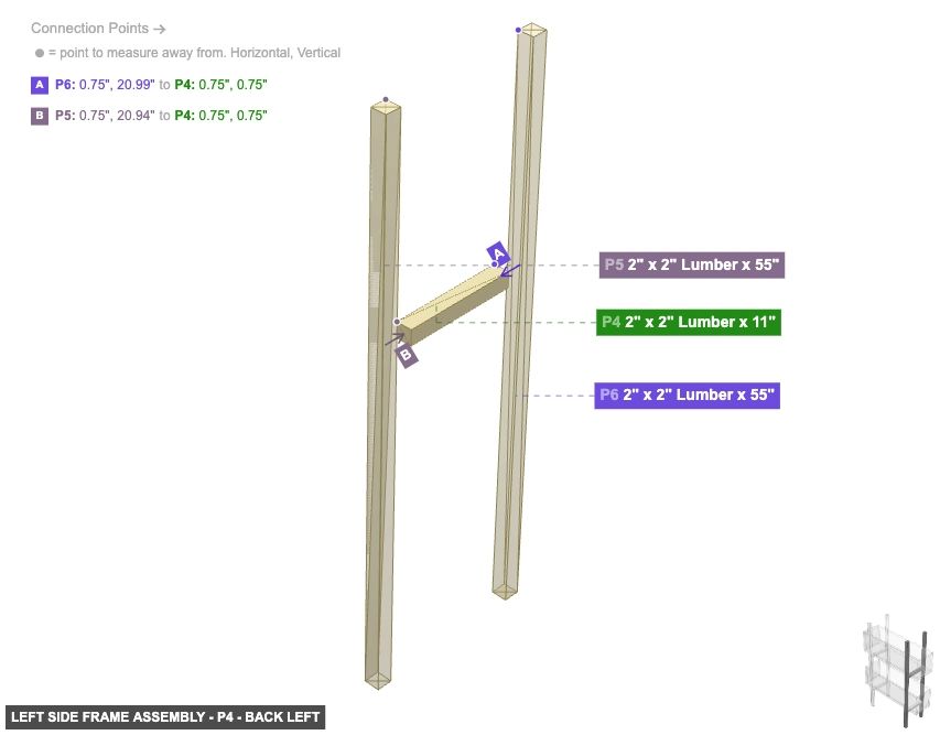 Left Side Frame Assembly - Part 2