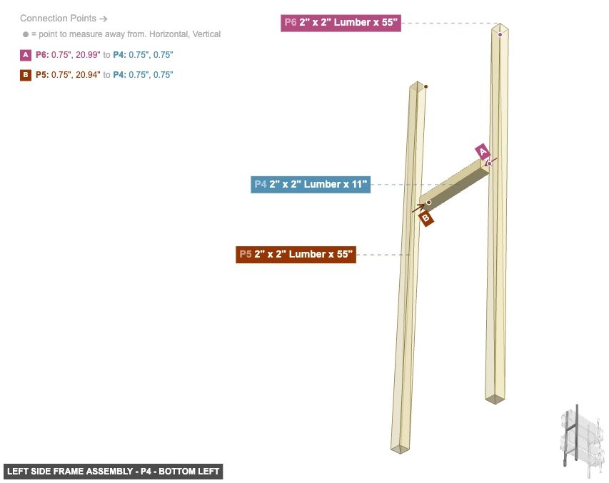 Left Side Frame Assembly - Part 2