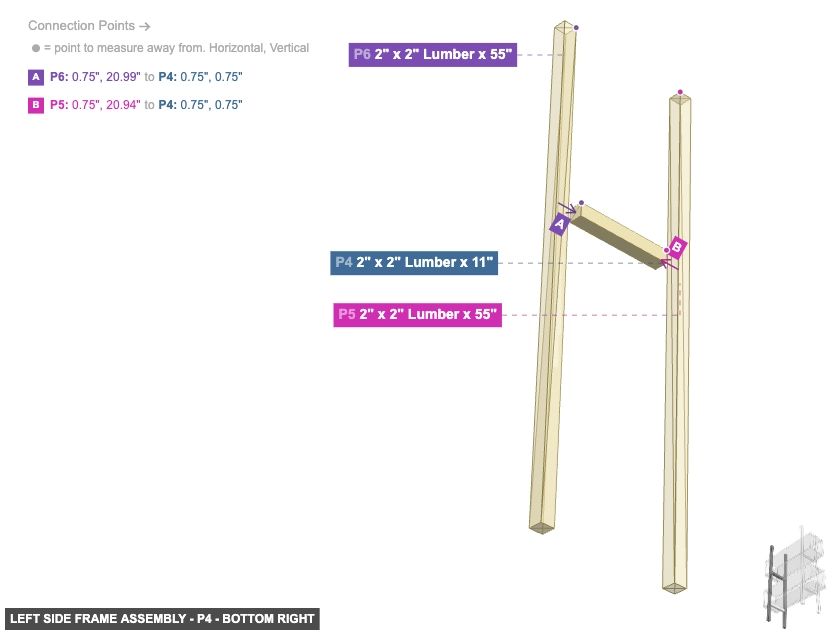 Left Side Frame Assembly - Part 2