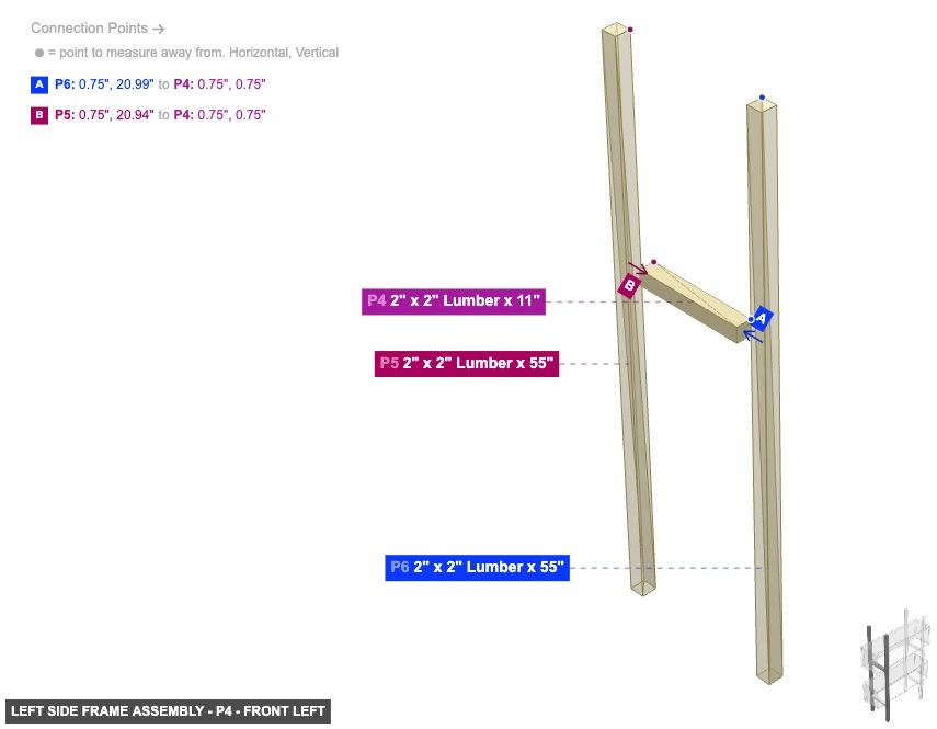 Left Side Frame Assembly - Part 2