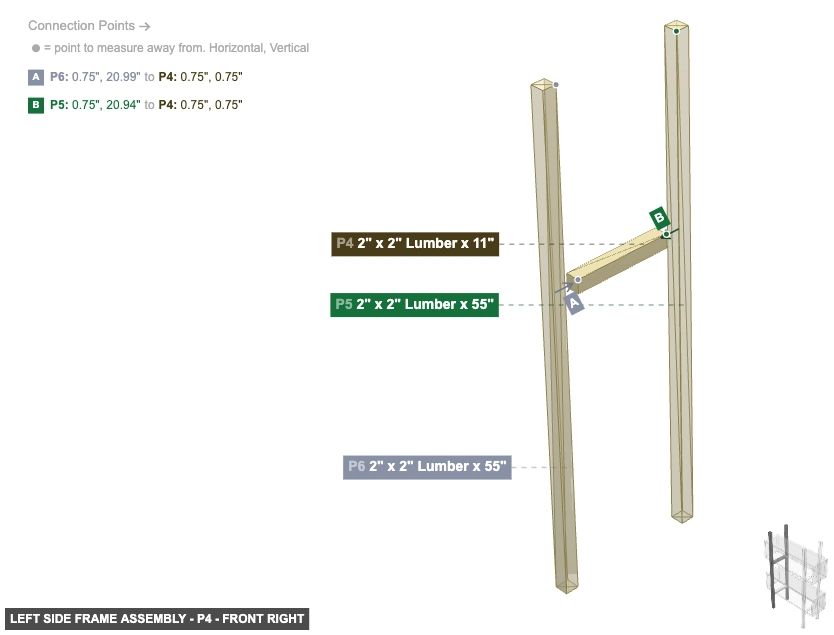 Left Side Frame Assembly - Part 2