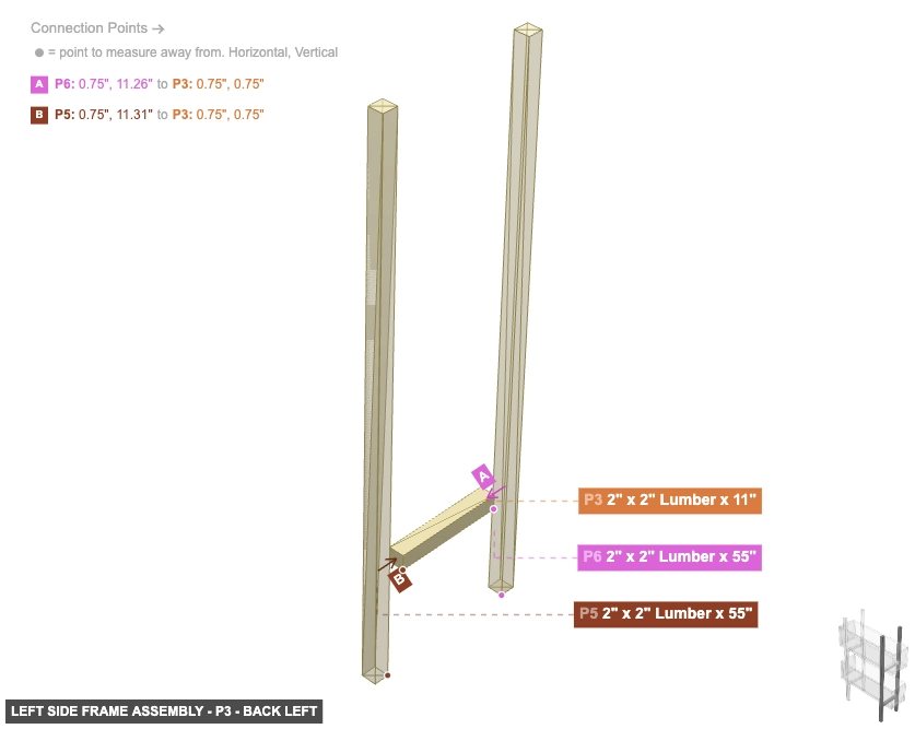 Left Side Frame Assembly - Part 2