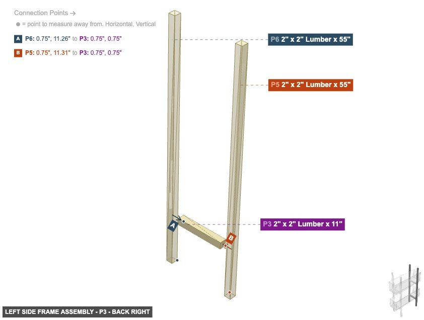 Left Side Frame Assembly - Part 2