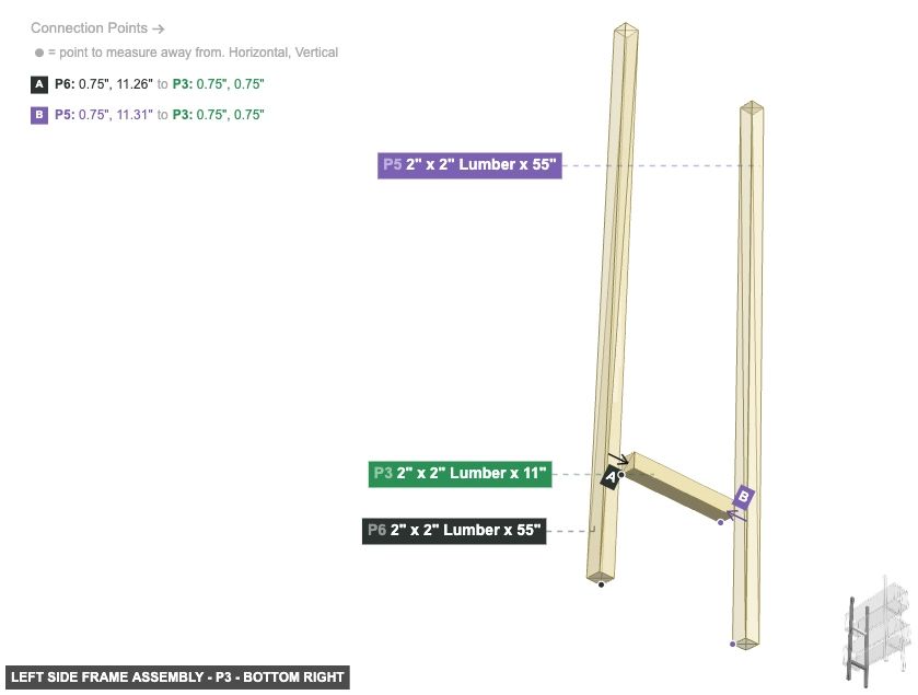 Left Side Frame Assembly - Part 2
