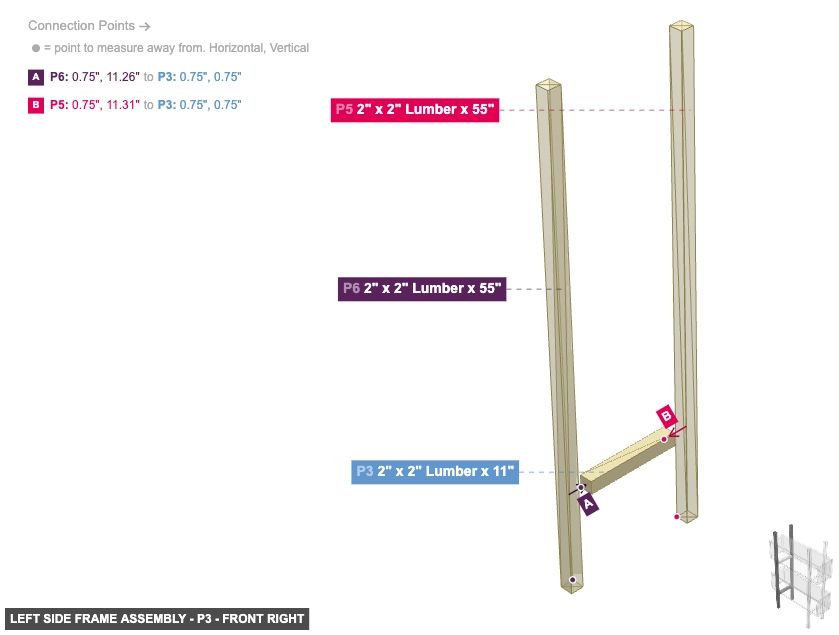 Left Side Frame Assembly - Part 2
