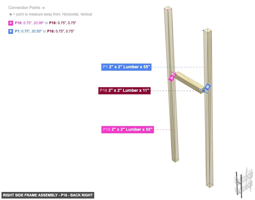 Right Side Frame Assembly - Part 2