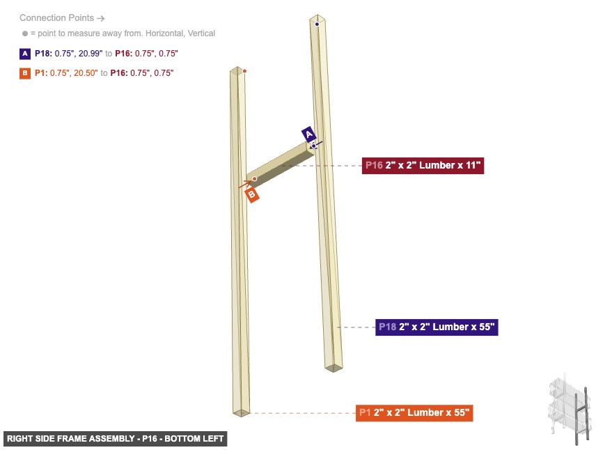 Right Side Frame Assembly - Part 2