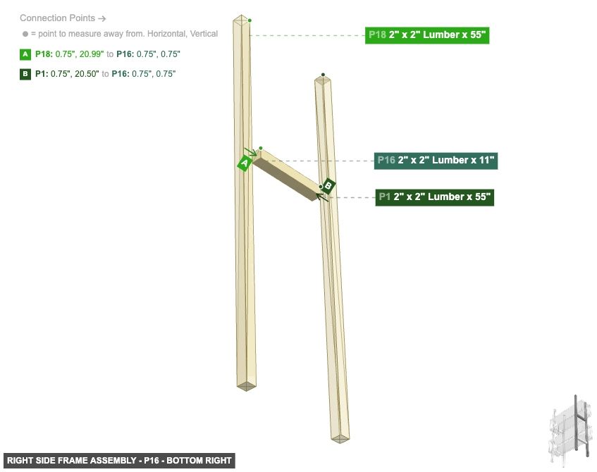 Right Side Frame Assembly - Part 2
