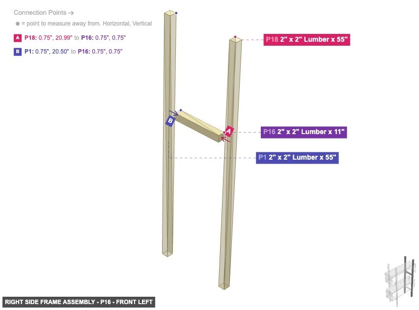 Right Side Frame Assembly - Part 2