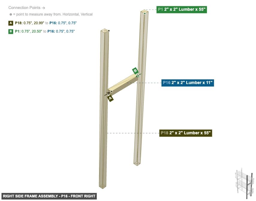 Right Side Frame Assembly - Part 2