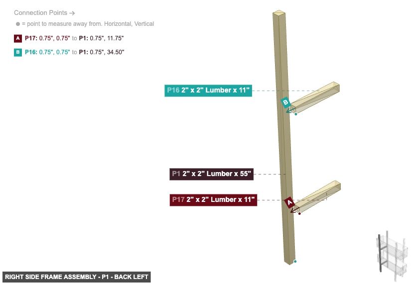 Right Side Frame Assembly - Part 2