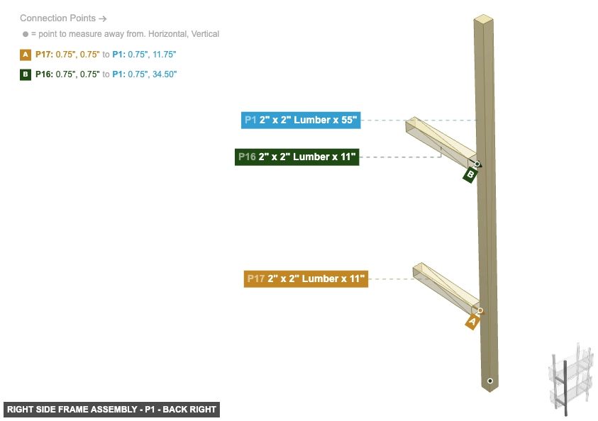 Right Side Frame Assembly - Part 2