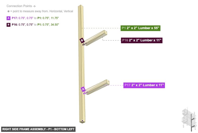 Right Side Frame Assembly - Part 2