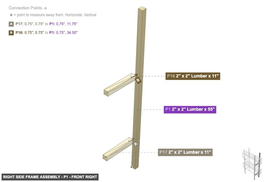 Right Side Frame Assembly - Part 2