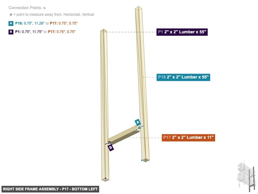 Right Side Frame Assembly - Part 2