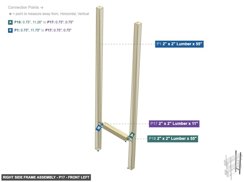 Right Side Frame Assembly - Part 2