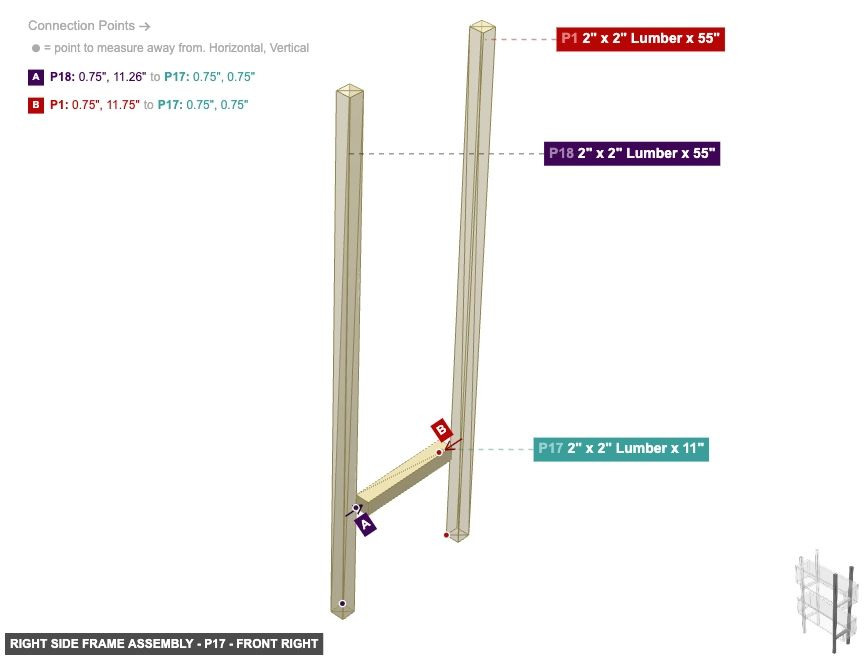 Right Side Frame Assembly - Part 2