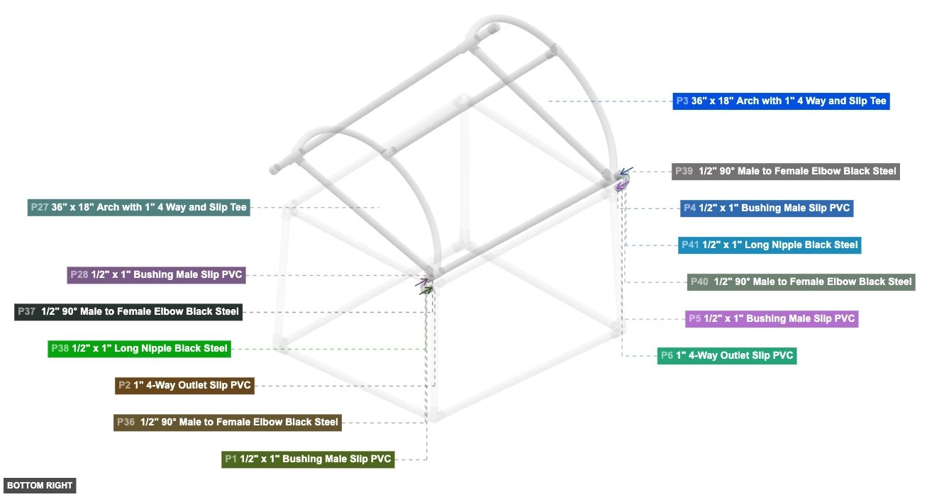 Assembly of Attach Arch and Hinge Mechanisms - bottom_right