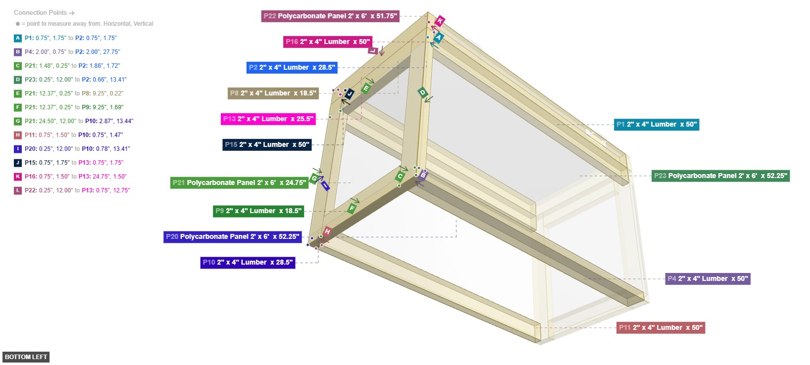 Assembly of Left Side Wall Assembly - bottom_left