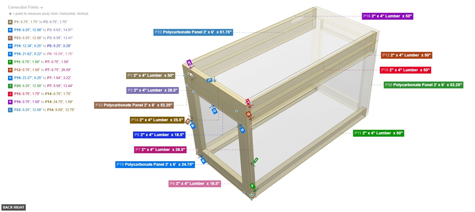 Assembly of Right Side Wall Assembly - back_right