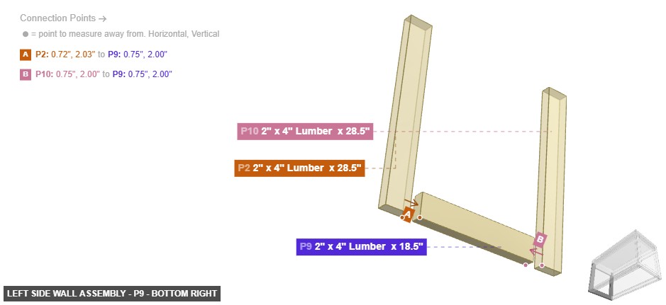 Left Side Wall Assembly - Part 2