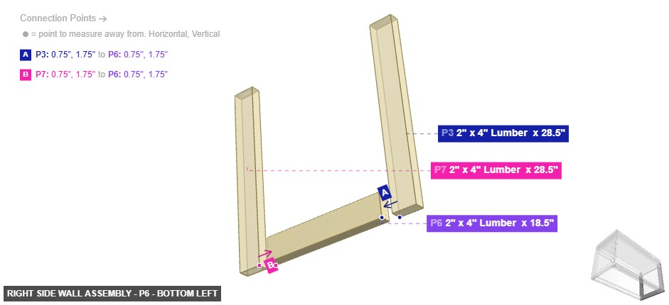 Right Side Wall Assembly - Part 2