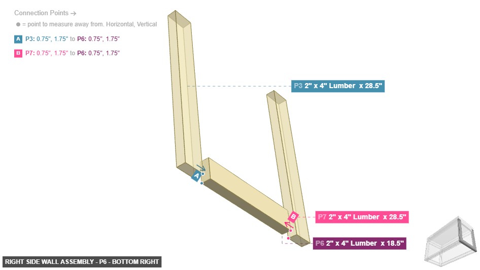 Right Side Wall Assembly - Part 2
