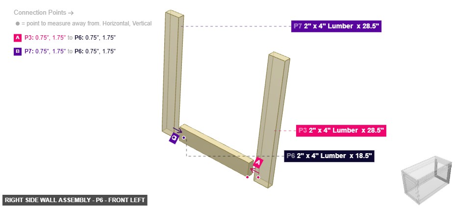 Right Side Wall Assembly - Part 2