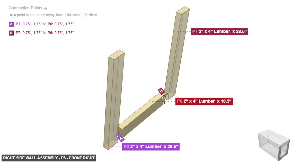 Right Side Wall Assembly - Part 2