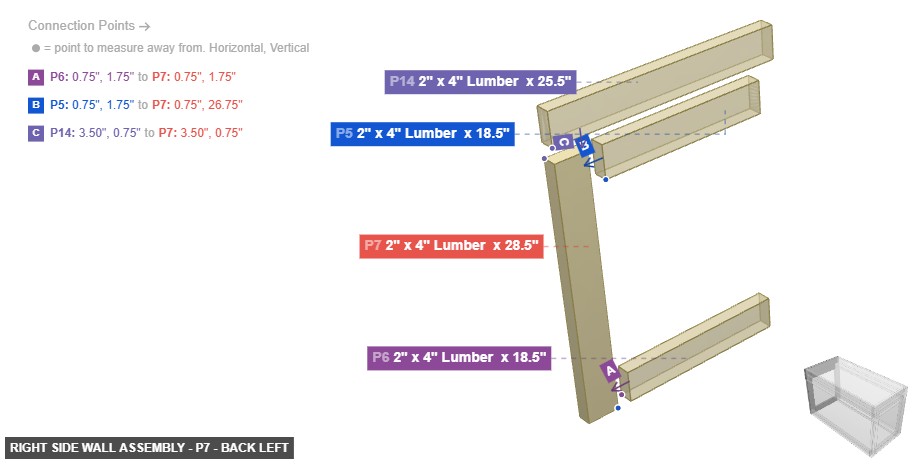 Right Side Wall Assembly - Part 2