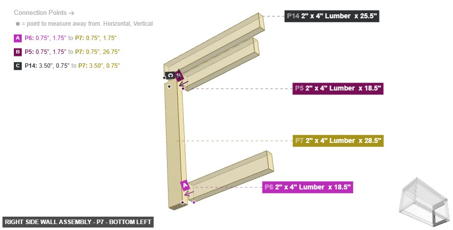 Right Side Wall Assembly - Part 2