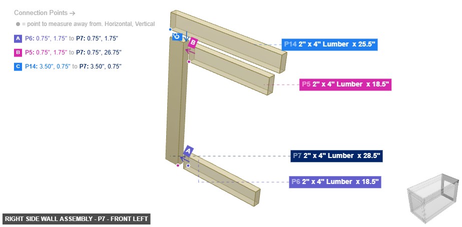 Right Side Wall Assembly - Part 2
