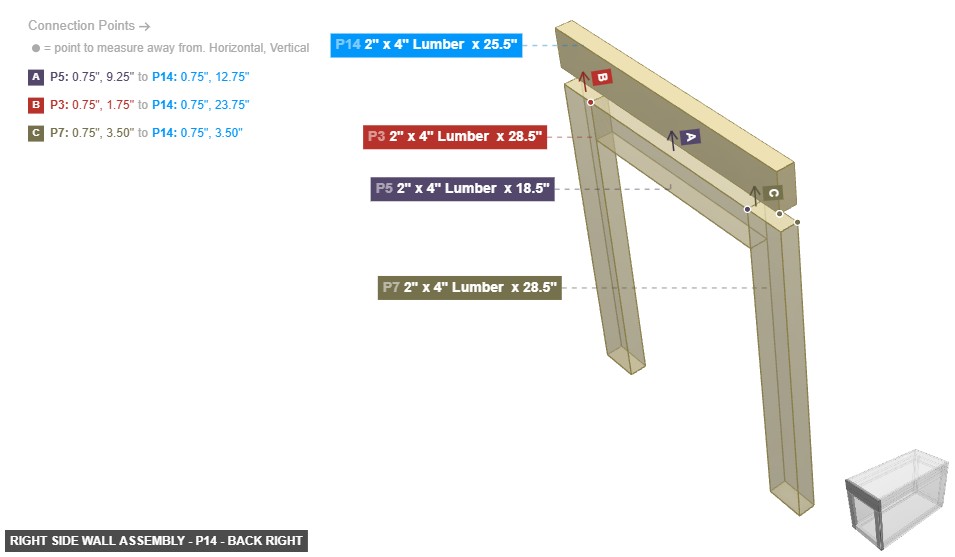 Right Side Wall Assembly - Part 2