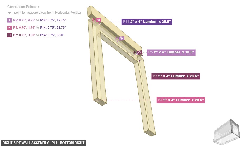 Right Side Wall Assembly - Part 2