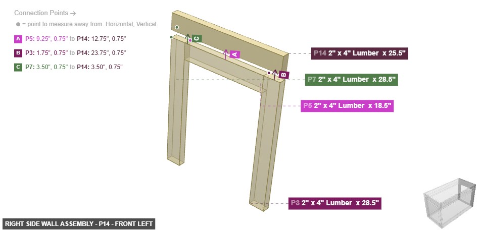 Right Side Wall Assembly - Part 2