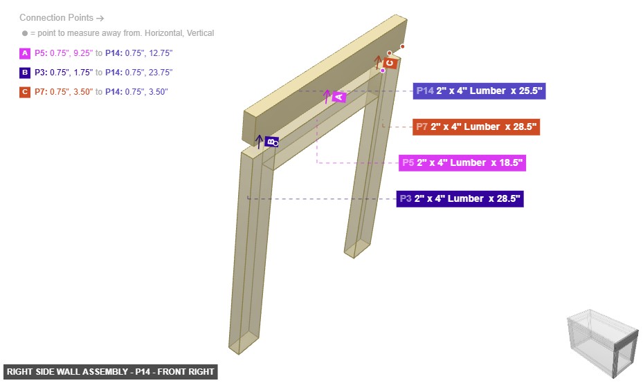 Right Side Wall Assembly - Part 2