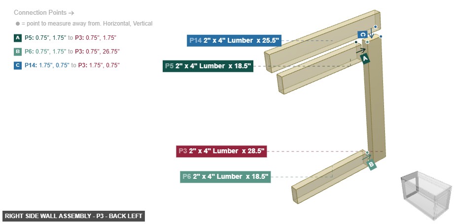 Right Side Wall Assembly - Part 2