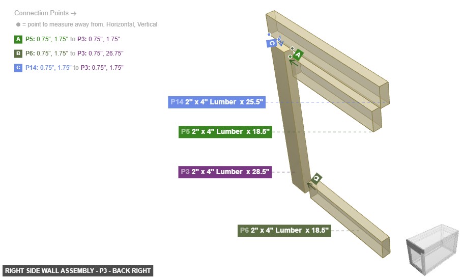 Right Side Wall Assembly - Part 2
